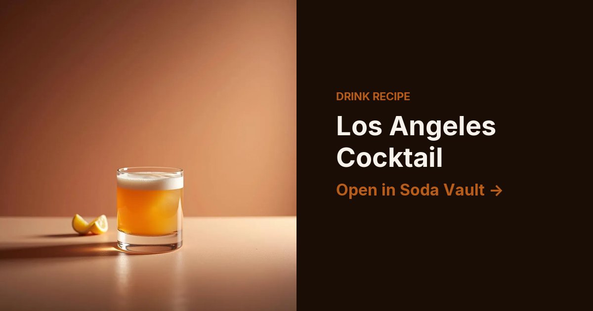 Los Angeles Cocktail