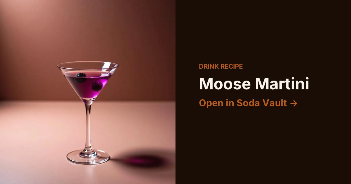 Moose Martini
