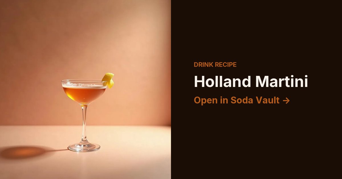 Holland Martini