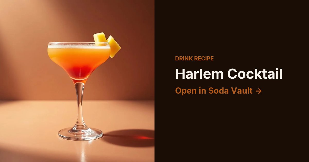 Harlem Cocktail
