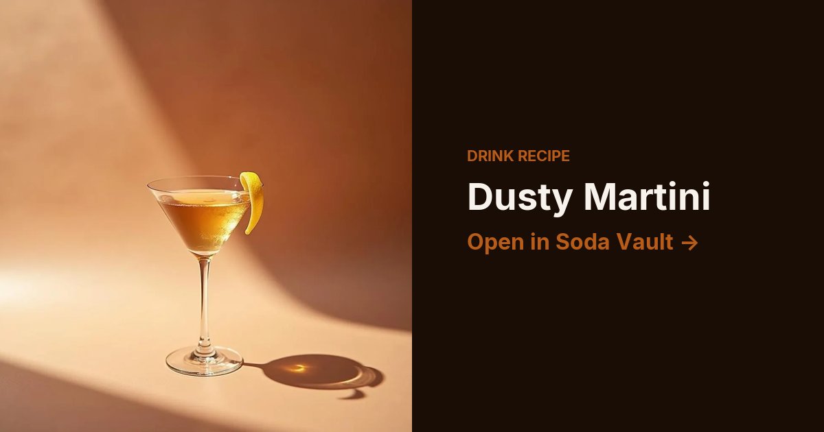 Dusty Martini