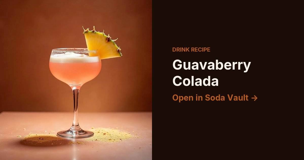 Guavaberry Colada