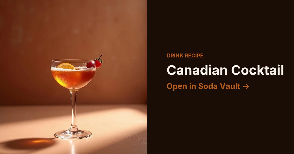 Canadian Cocktail