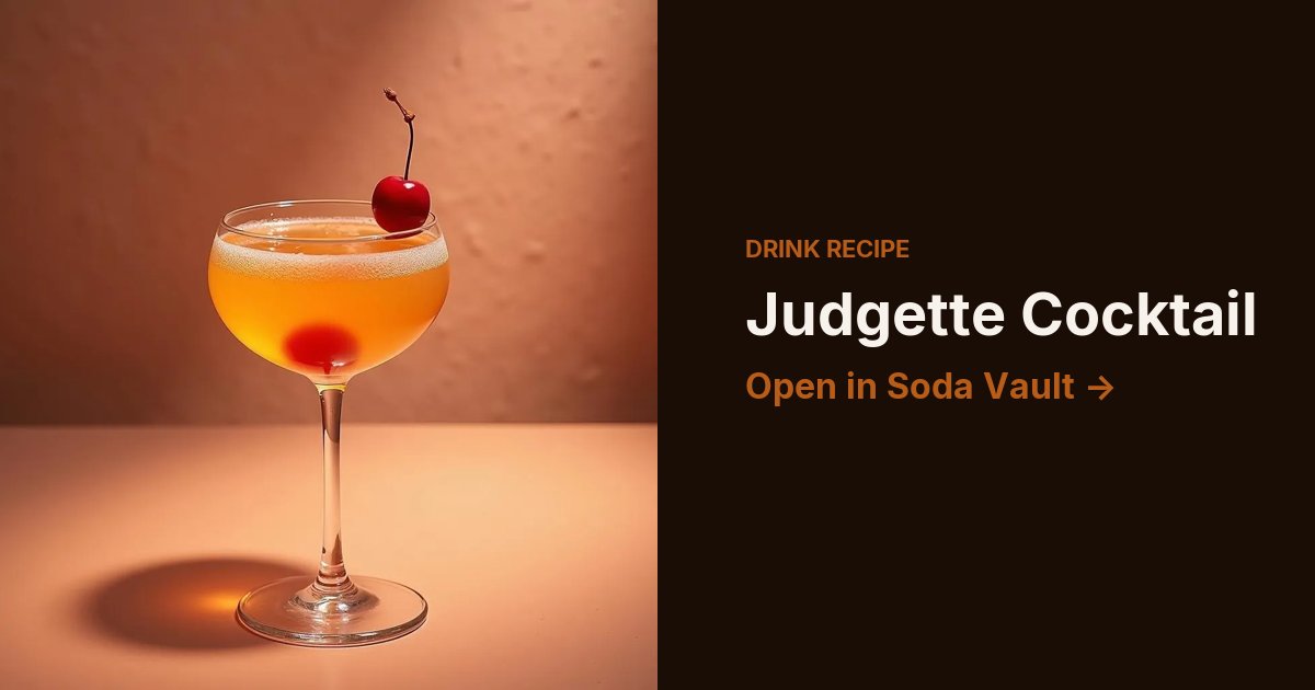 Judgette Cocktail