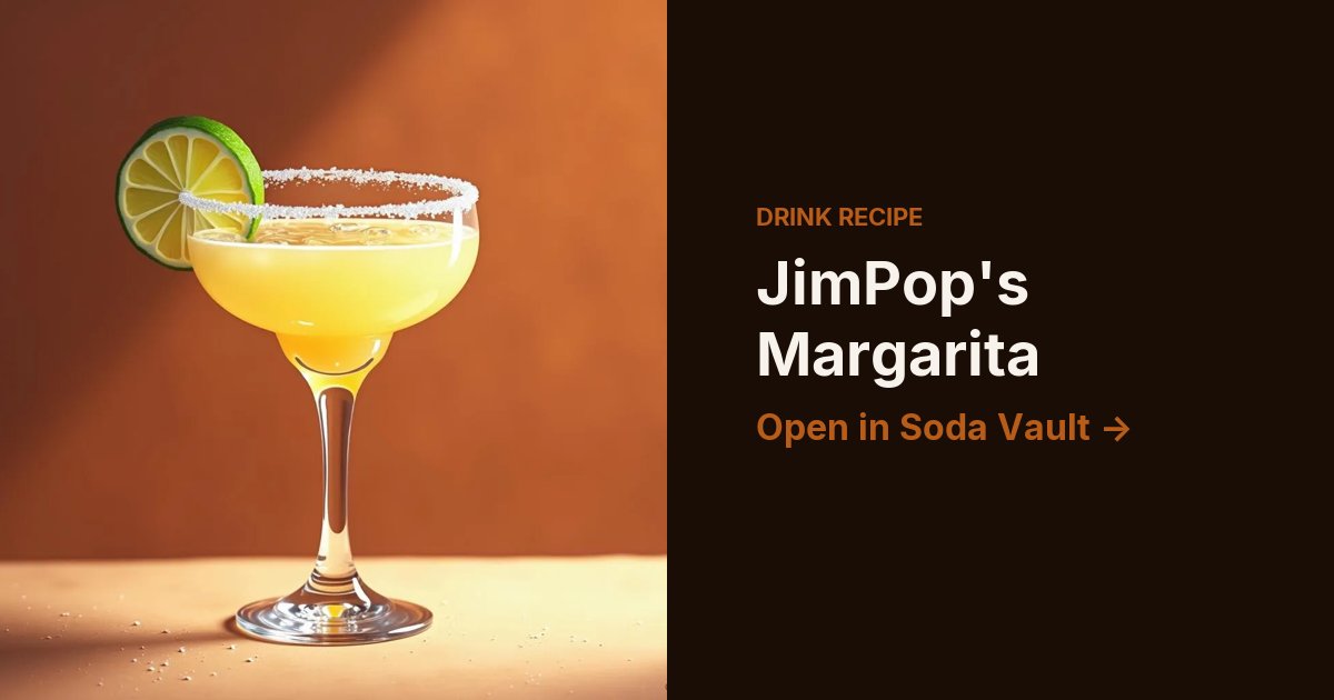 JimPop's Margarita
