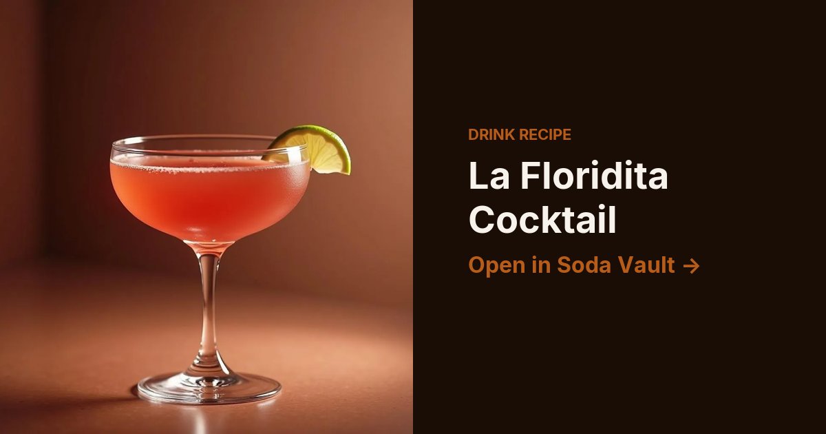 La Floridita Cocktail