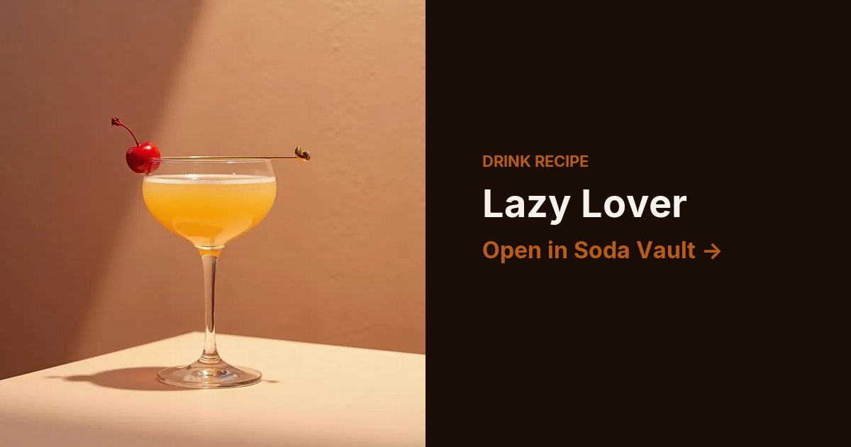 Lazy Lover