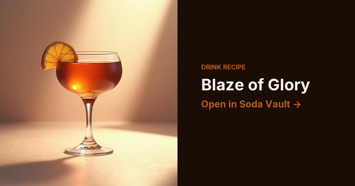Blaze of Glory