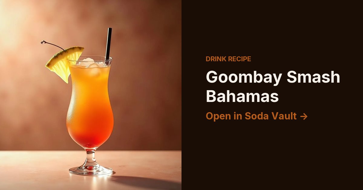 Goombay Smash Bahamas