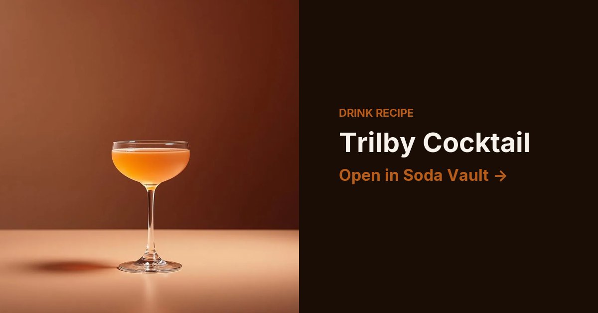 Trilby Cocktail