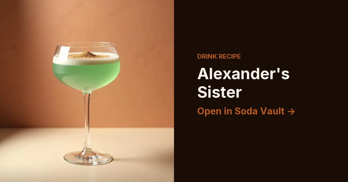 Alexander's Sister