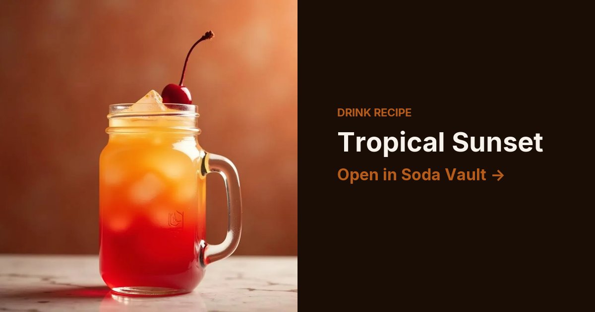 Tropical Sunset