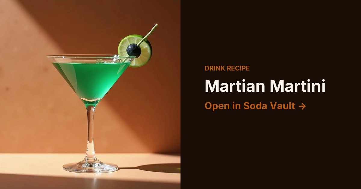 Martian Martini
