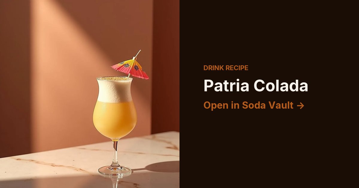 Patria Colada