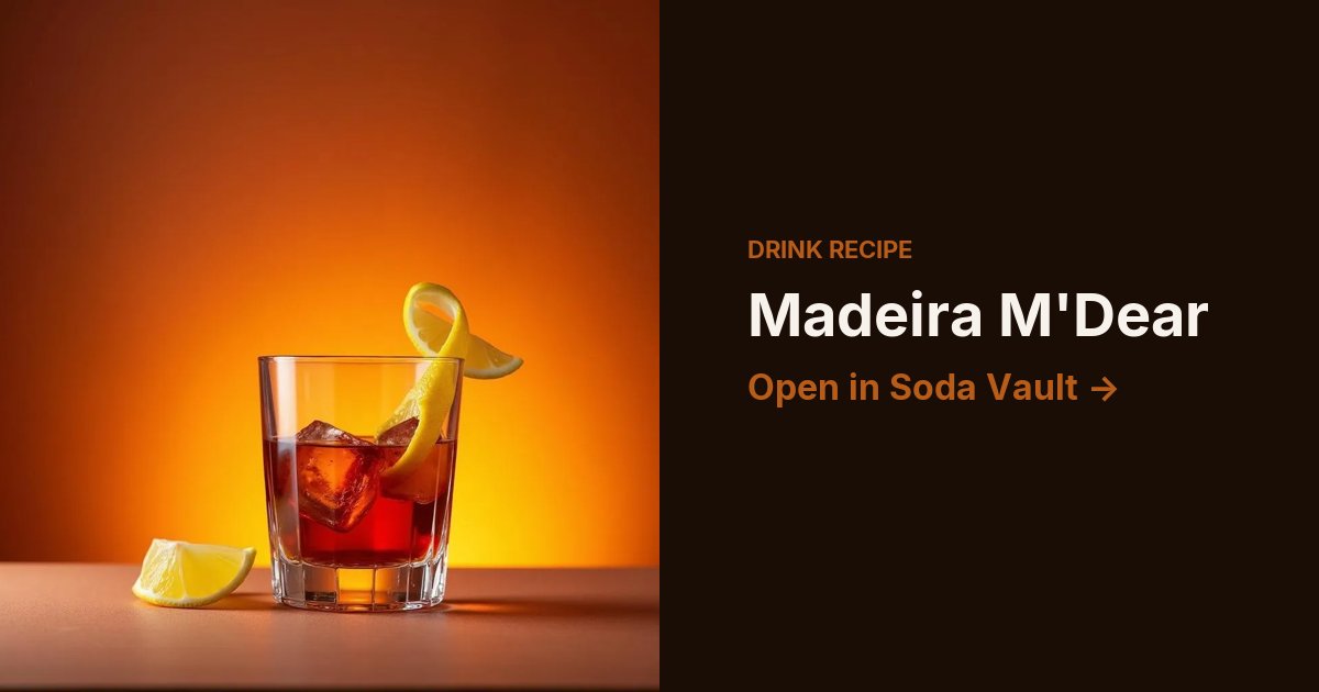 Madeira M'Dear