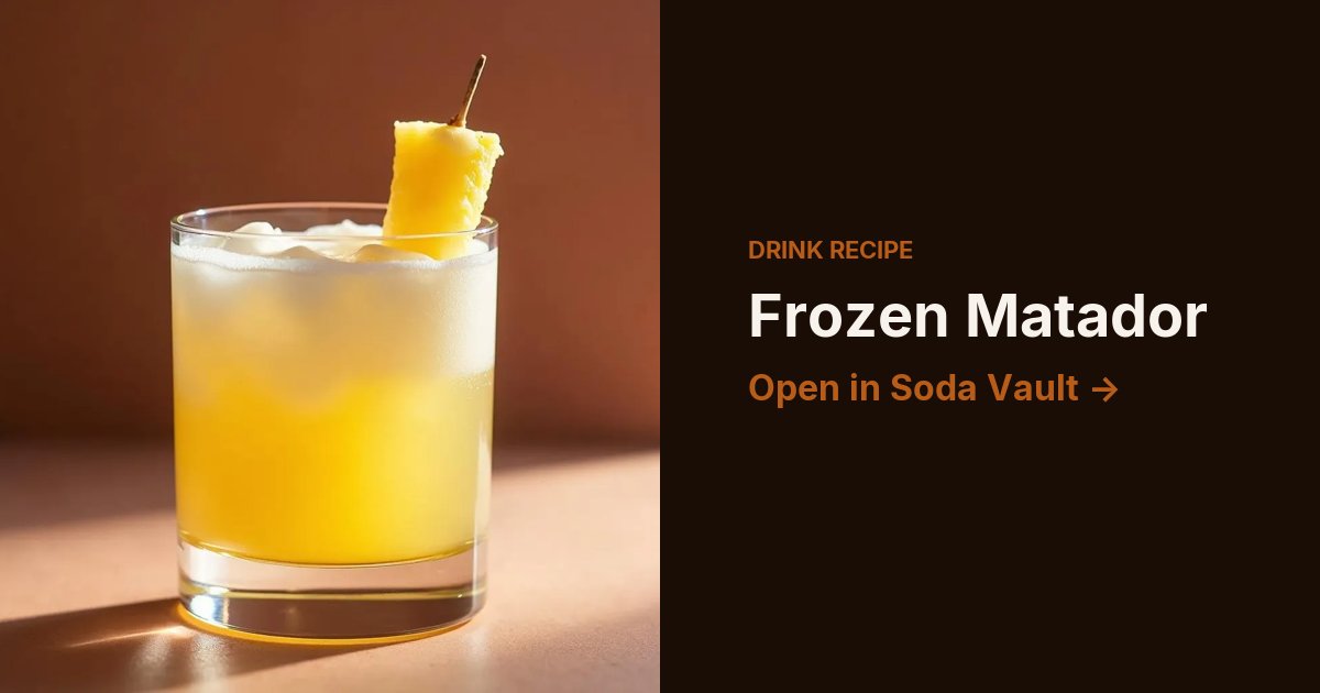 Frozen Matador