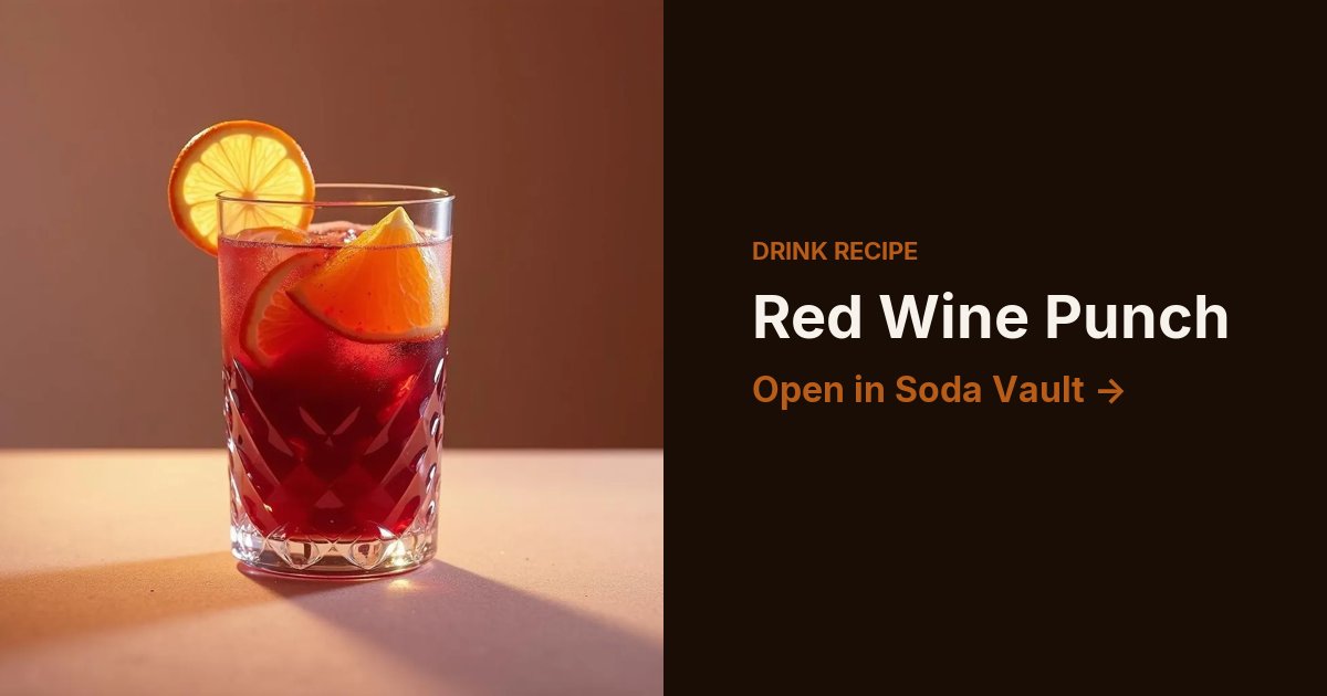 Red Wine Punch