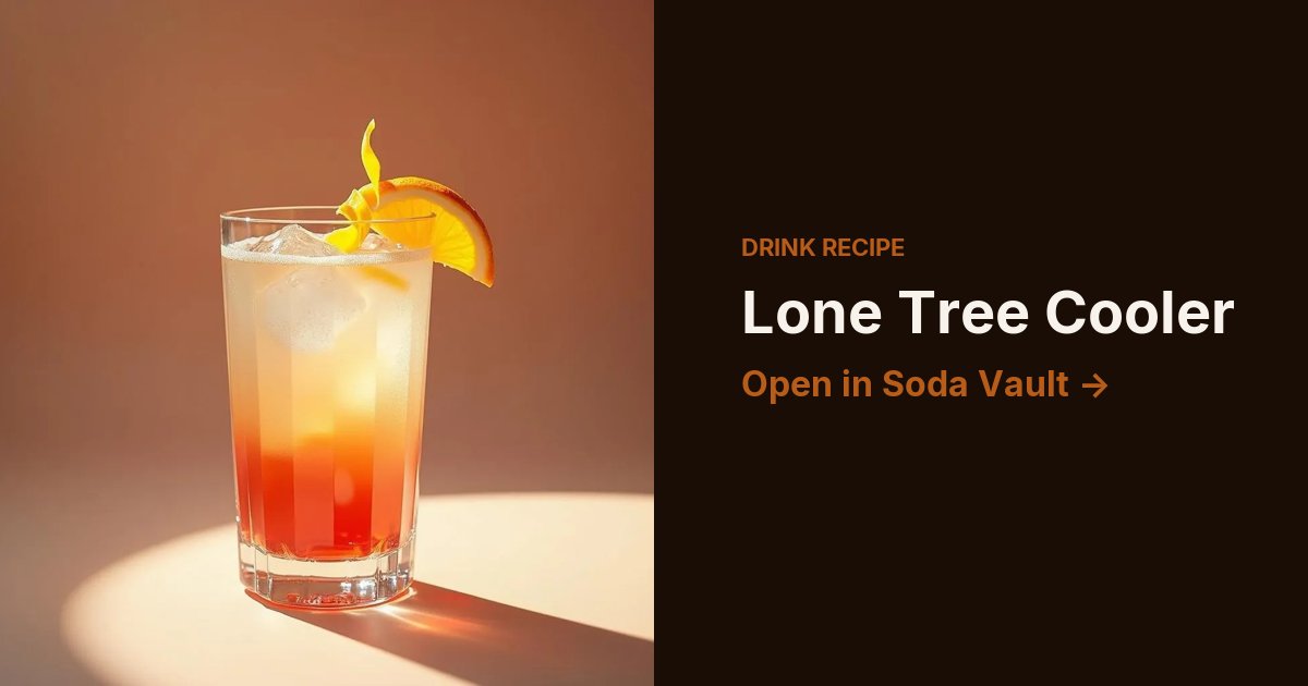 Lone Tree Cooler