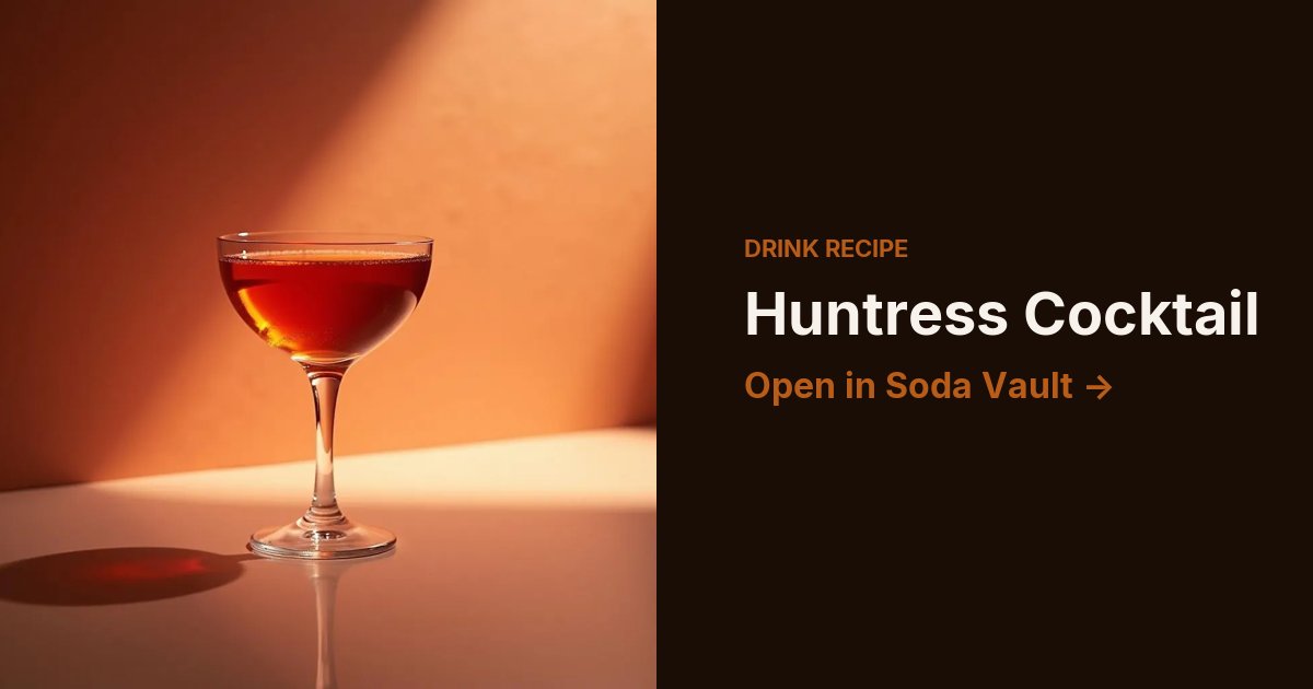 Huntress Cocktail