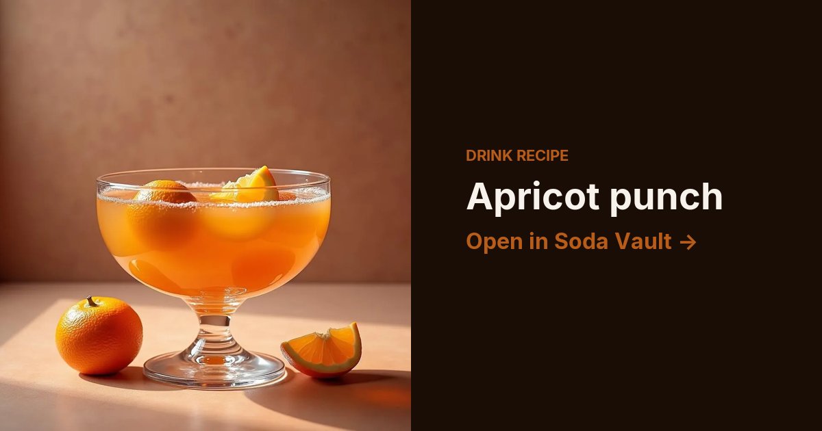 Apricot punch