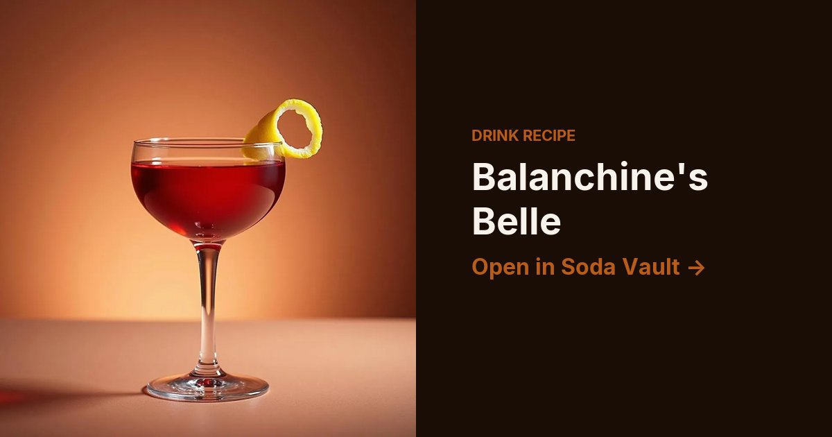 Balanchine's Belle