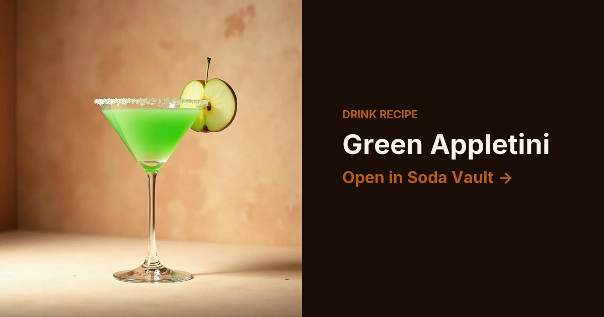 Green Appletini