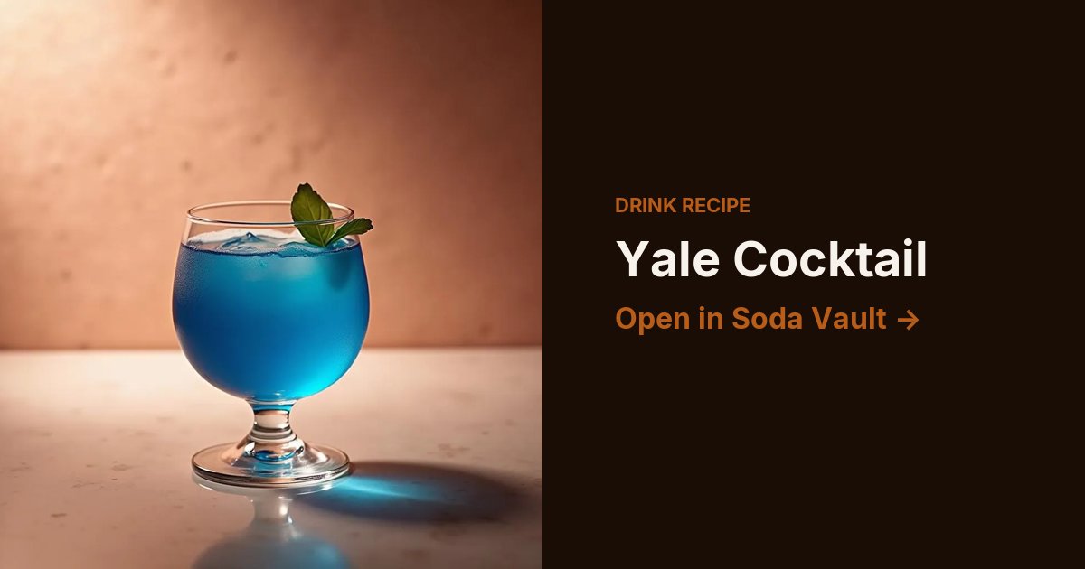 Yale Cocktail