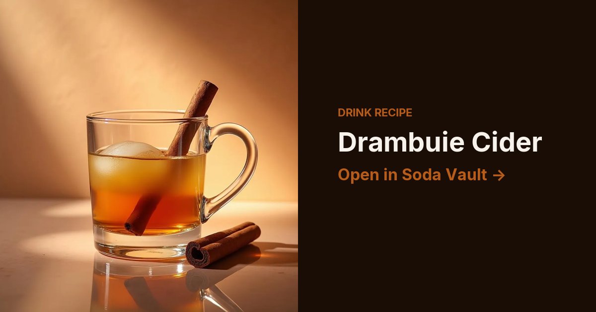 Drambuie Cider