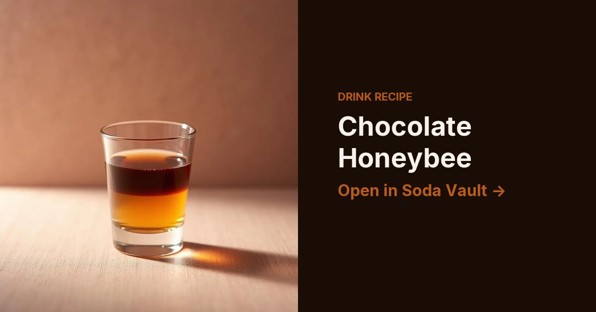 Chocolate Honeybee