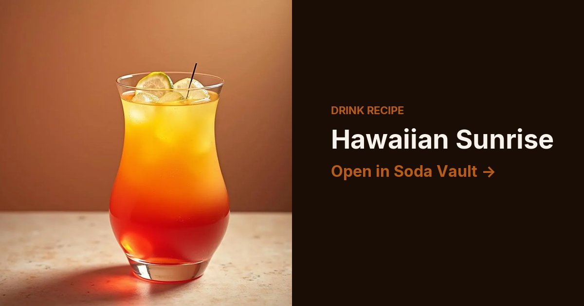 Hawaiian Sunrise
