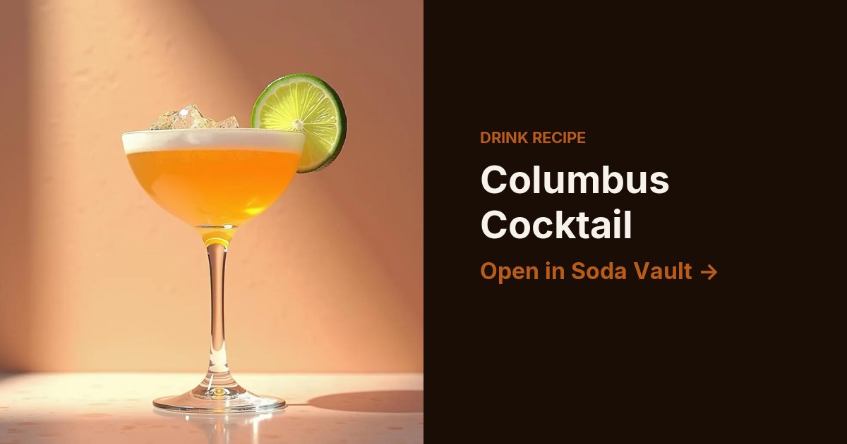 Columbus Cocktail
