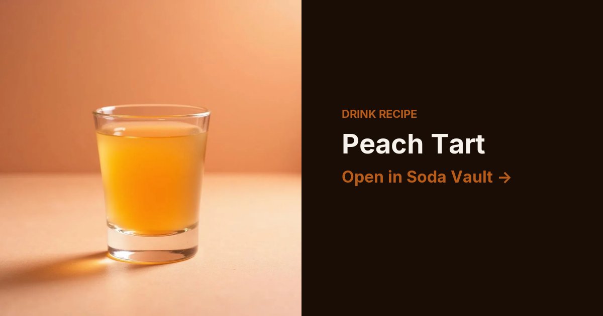 Peach Tart