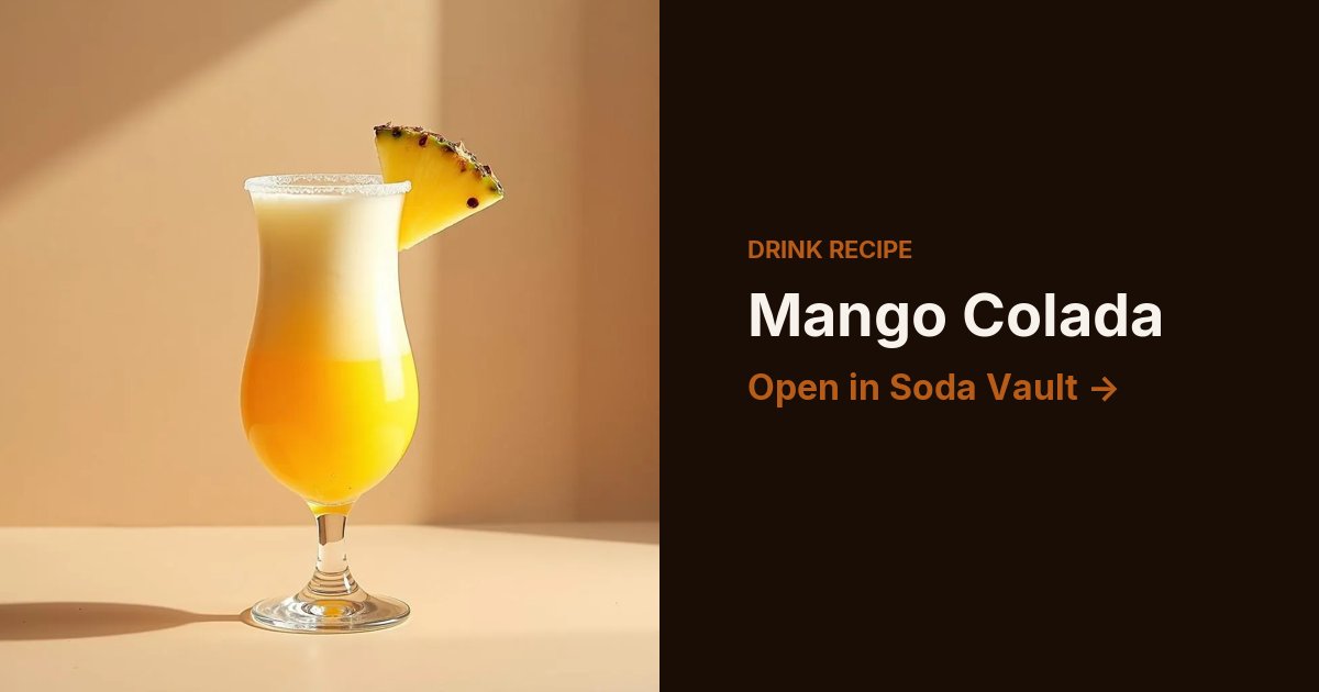Mango Colada