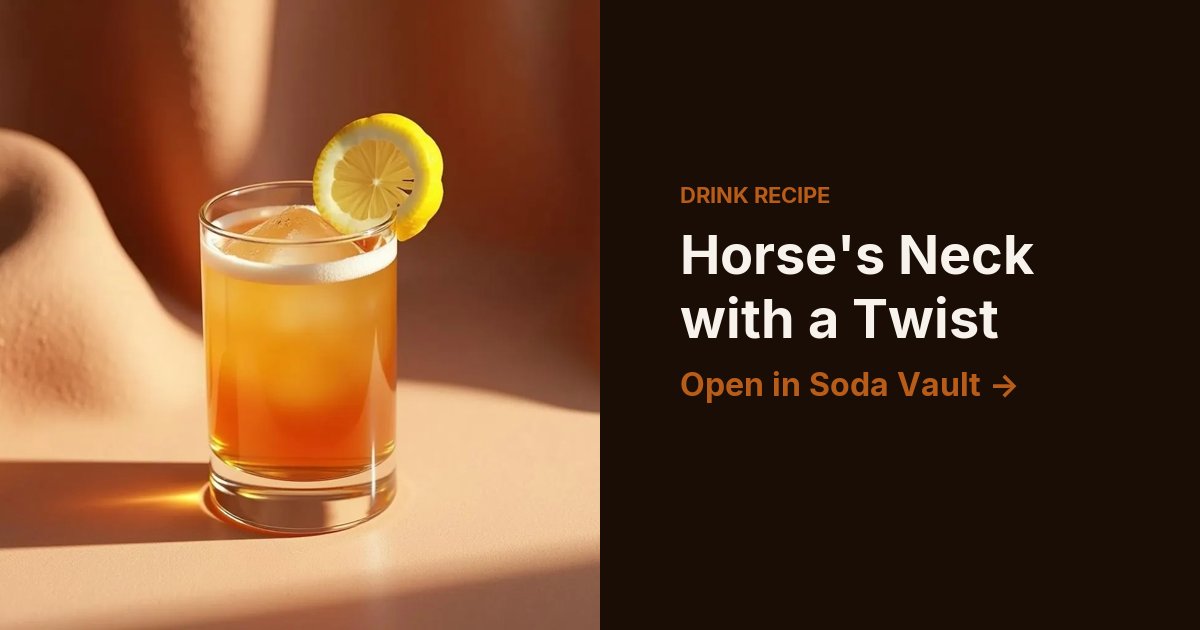 Horse's Neck with a Twist