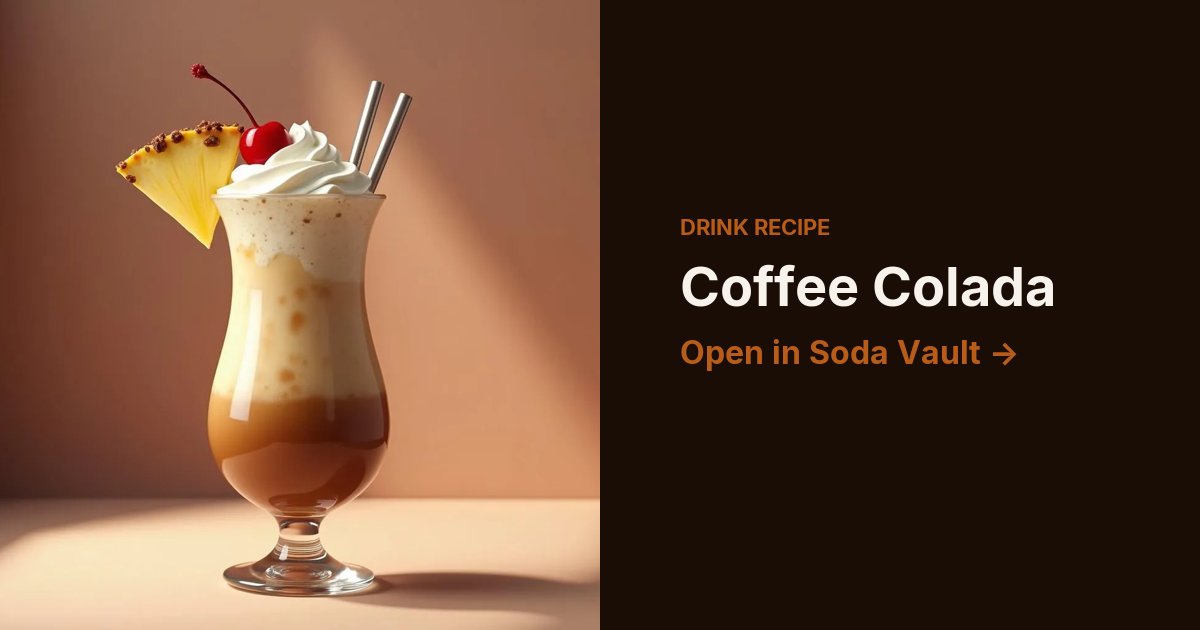 Coffee Colada