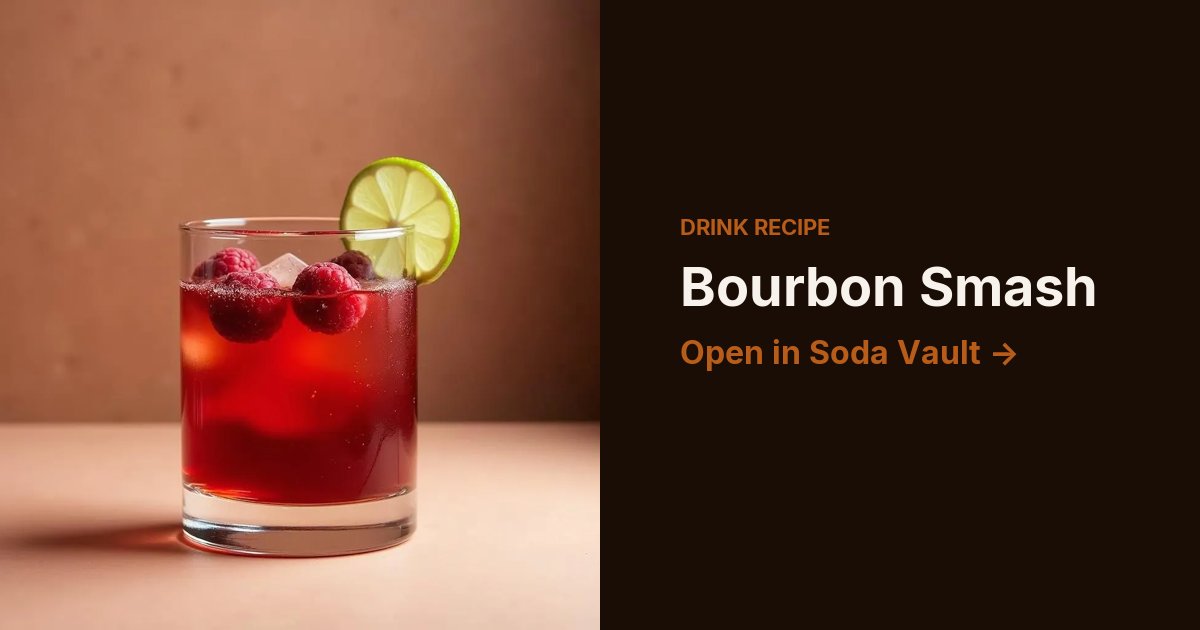 Bourbon Smash