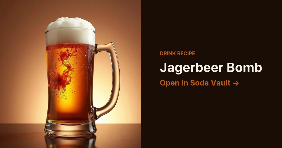 Jagerbeer Bomb