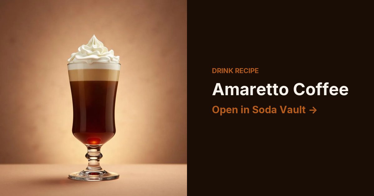 Amaretto Coffee