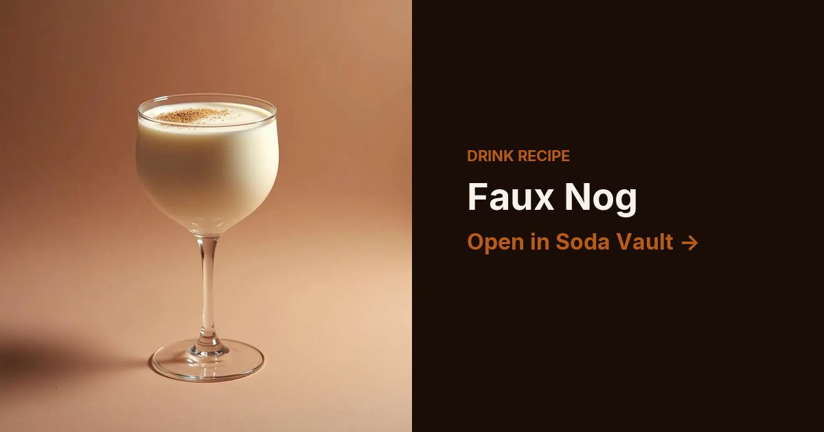 Faux Nog