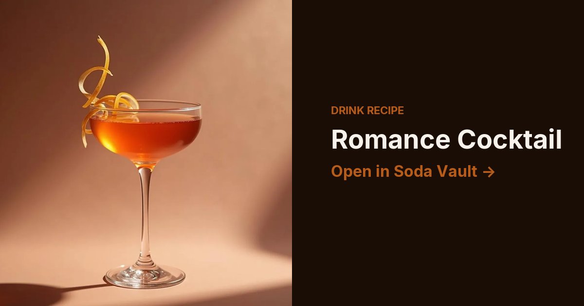 Romance Cocktail