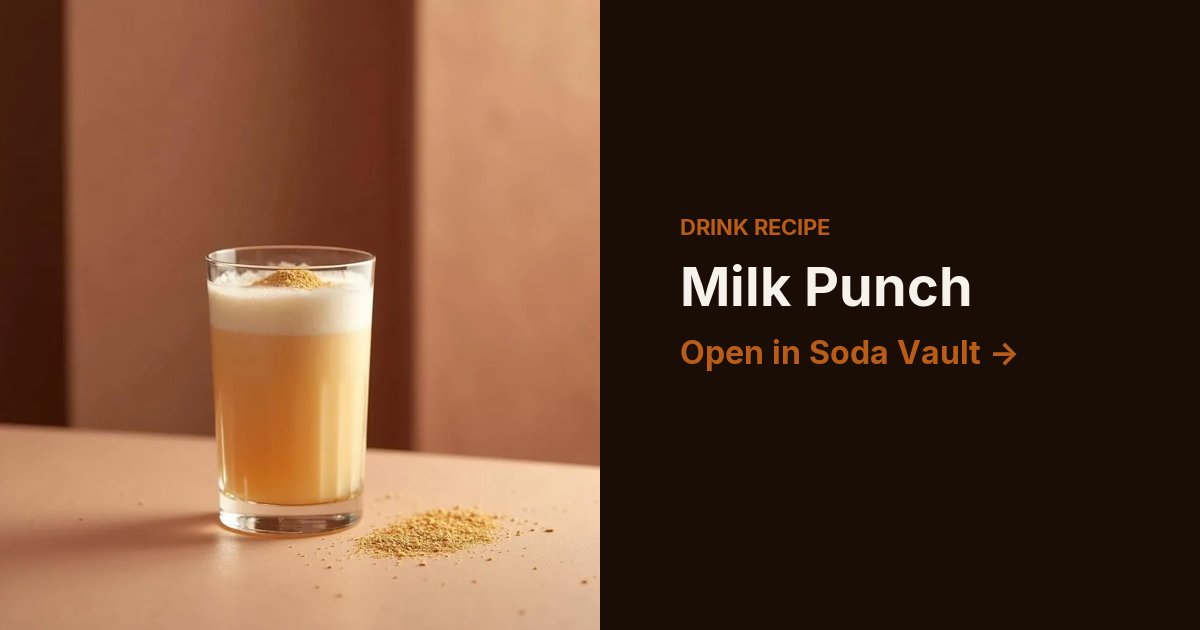 Milk Punch