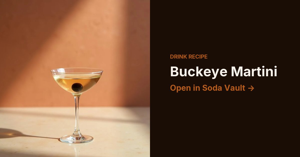 Buckeye Martini