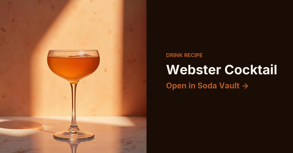 Webster Cocktail