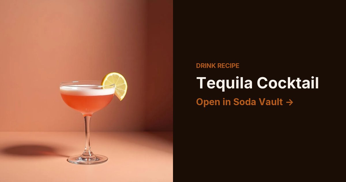 Tequila Cocktail