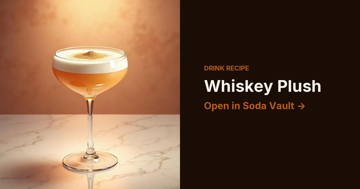 Whiskey Plush