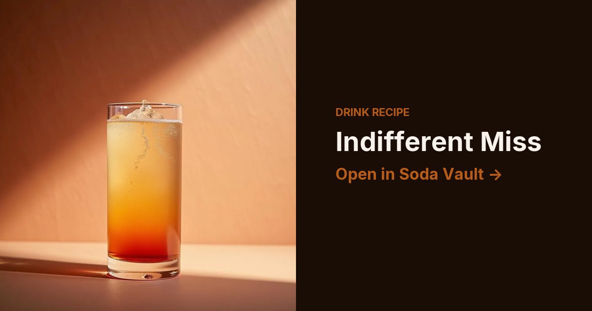 Indifferent Miss