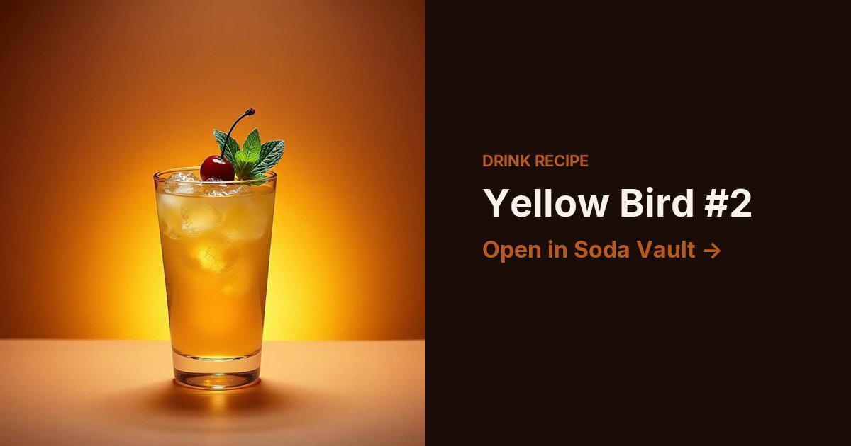 Yellow Bird #2