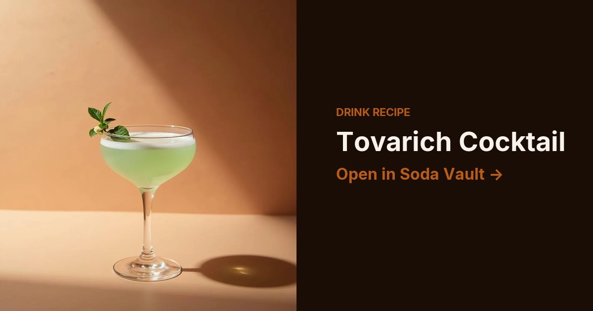 Tovarich Cocktail