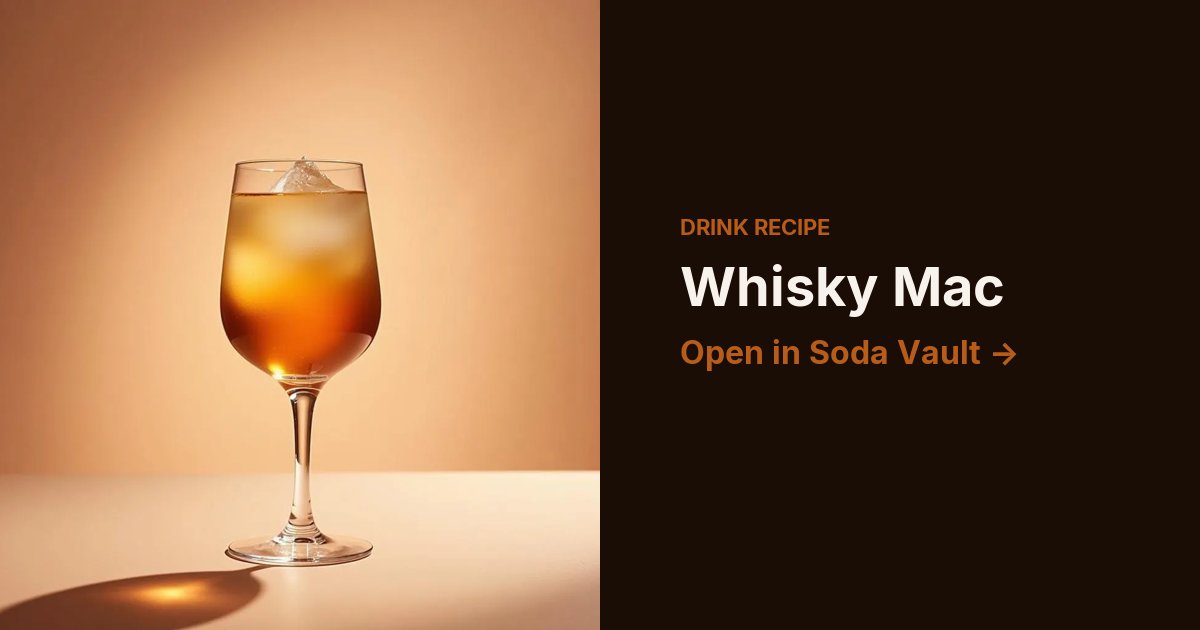 Whisky Mac