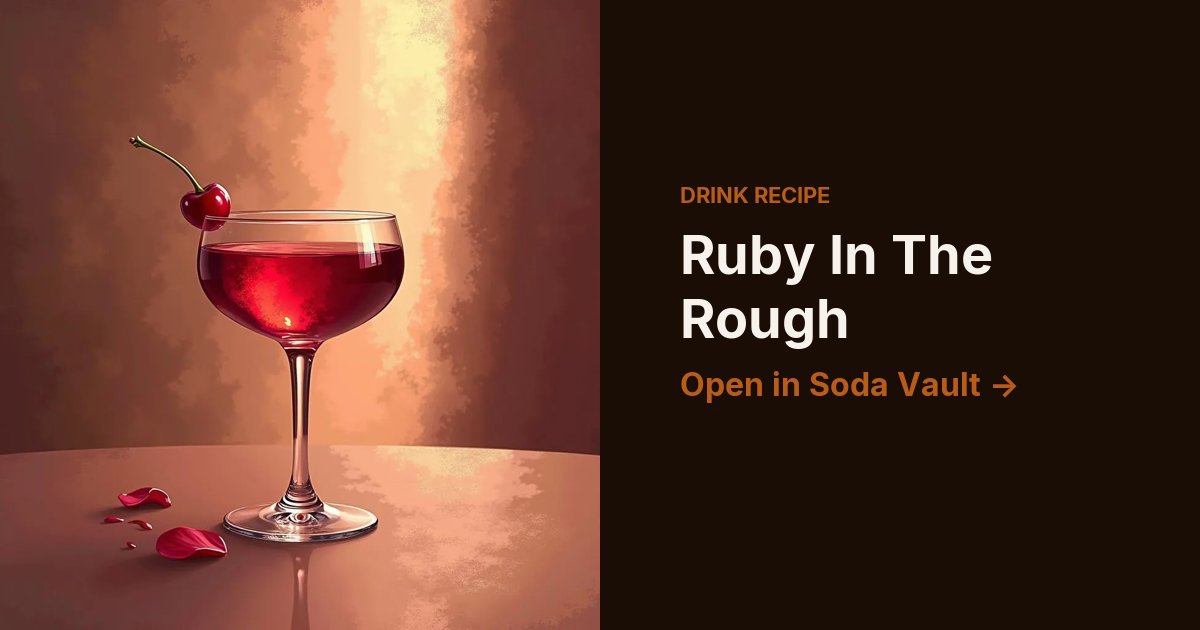 Ruby In The Rough